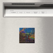 SDC-kerstfeest Midtown-groeten Magneet (Insitu (Vaatwasser))