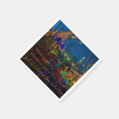 SDC-kerstfeest Midtown-groeten Servet (Hoek)