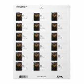 SDC Woody Sunset Etiket (Full Sheet)