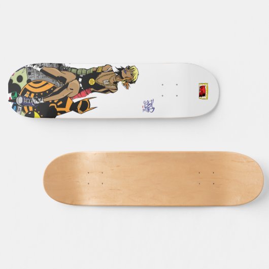 SDCC 07 Schaats Deck Persoonlijk Skateboard (Horizontaal)