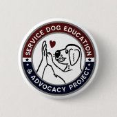 SDEAP RONDE BUTTON 5,7 CM (Voorkant)