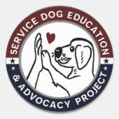 SDEAP RONDE STICKER (Voorkant)