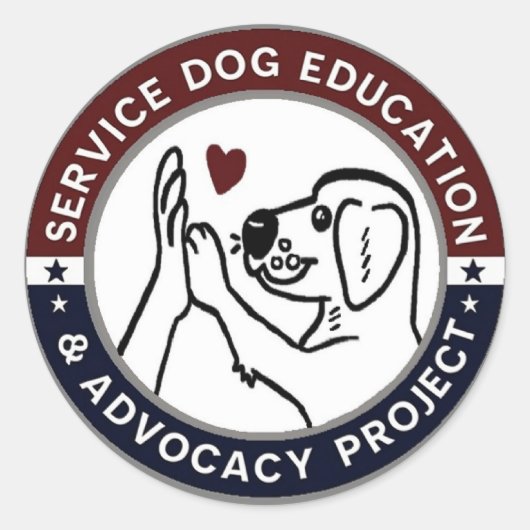 SDEAP RONDE STICKER (Voorkant)