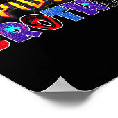 Sder Brother Shirt Birthday Family Funny Halloween Poster (Hoek)