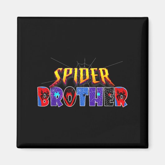 Sder Brother Shirt Verjaardag Familie Grappig Hall Magneet (Voorkant)