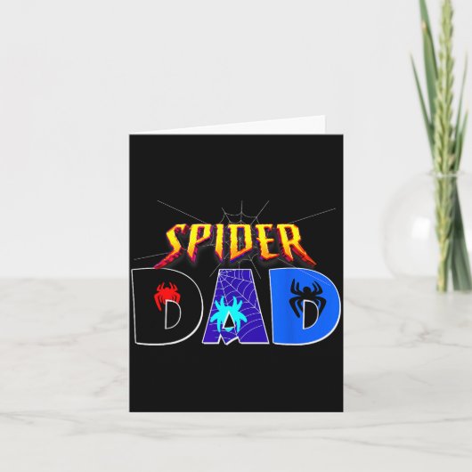 Sder Dad Shirt Birthday Fathers Day Halloween Cost Kaart (Voorkant)