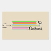 sdf rechthoekige sticker (Voorkant)