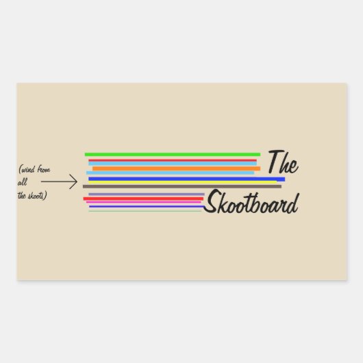 sdf rechthoekige sticker (Voorkant)