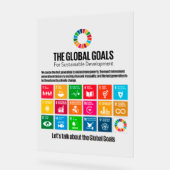 SDG Lobby Display - ESG Transparency Acrylic Sign (Hoek)