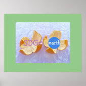 SDG's 地 環 境 然 体 Poster (Voorkant)