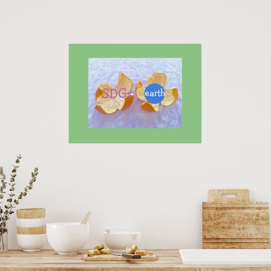 SDG's 地 環 境 然 体 Poster (Keuken)