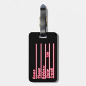 SDGuy Bagagelabel (Achterkant verticaal)