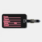 SDGuy Bagagelabel (Achterkant horizontaal)