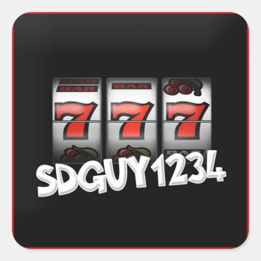 SDGuy Logo Stickers (Voorkant)