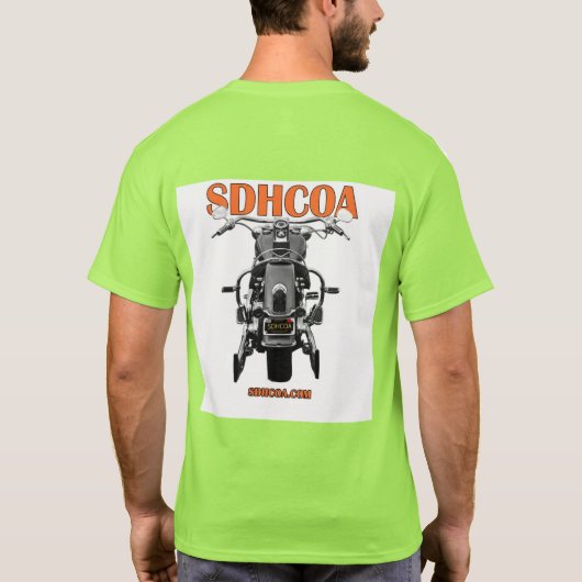 SDHCOA 3/4 sleeve shirt (Achterkant)