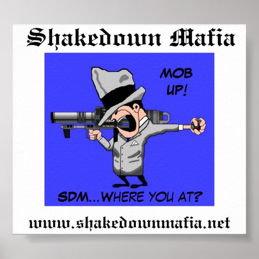 SDM Rocky Rockets Poster (Voorkant)