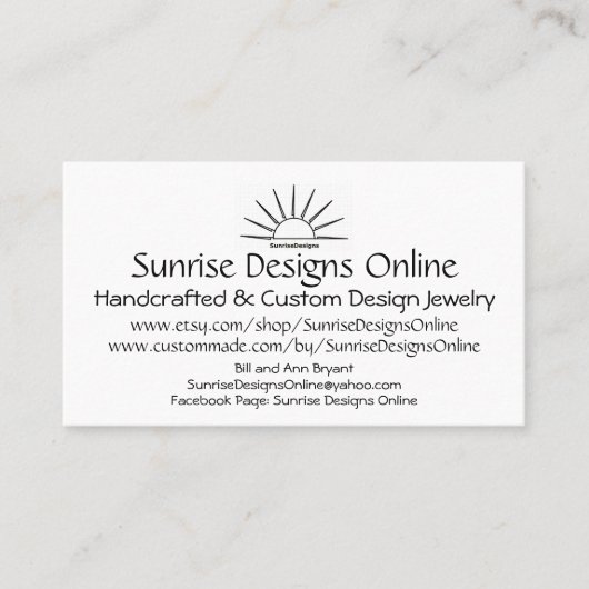 SDO Biz Card 2019 Visitekaartje (Voorkant)