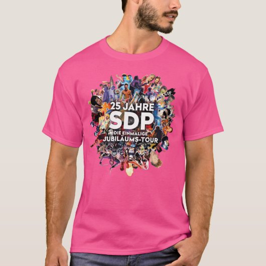 SDP-band T-shirt (Voorkant)