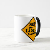 SDP Liberal Alliance Sign Magische Mok (Voorkant rechts)