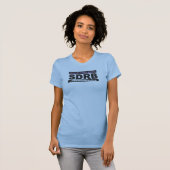 SDRB_dames_BLUE T-shirt (Voorkant volledig)