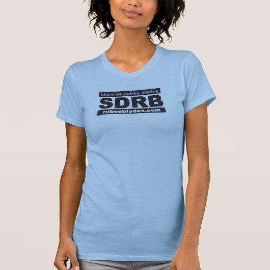 SDRB_dames_BLUE T-shirt (Voorkant)