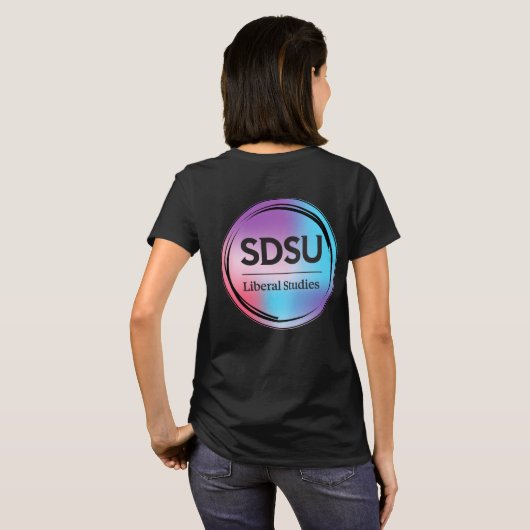SDSU Liberal Studies T-shirt (Achterkant volledig)