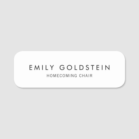 SDT Tulane Naamplaatje (Voorkant)