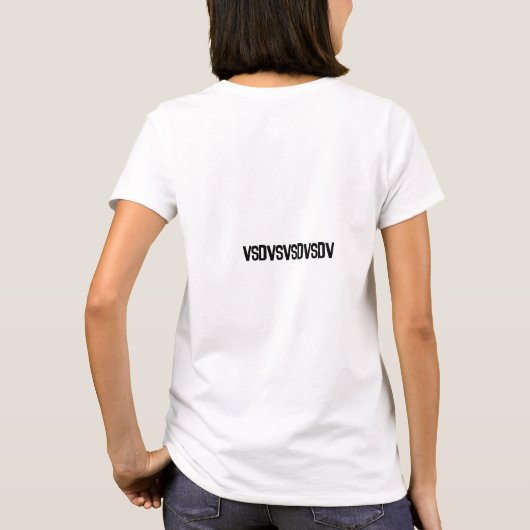 SDVSVD T-SHIRT (Achterkant)