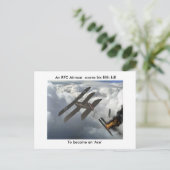 Se5a doodt DFW, An RFC Airman scoort zijn vijfde.. Briefkaart (Staand voorkant)