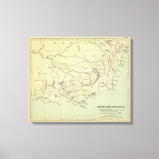 SE Australië Canvas Afdruk (Voorkant)