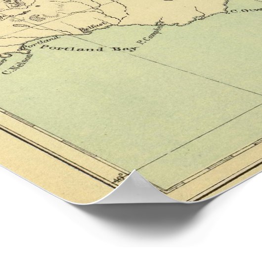 SE Australië Poster (Hoek)