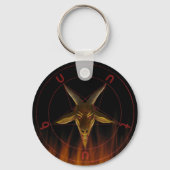 SE-Baphomet Sleutelhanger (Voorkant)