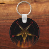 SE-Baphomet Sleutelhanger (Voorkant)