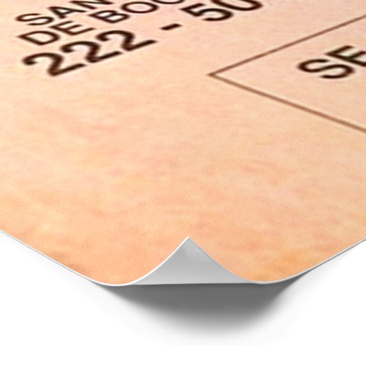 SE BUSCA ESCOBAR 1 POSTER (Hoek)