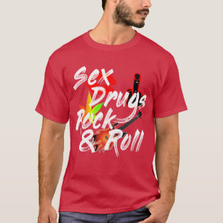 Se drugs Rock and Roll boy T-shirt
