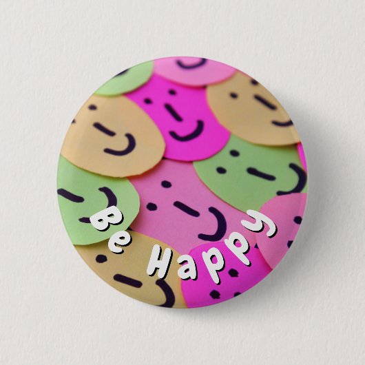 Se Feliz Ronde Button 5,7 Cm (Voorkant)