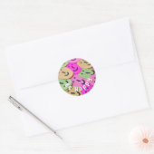 Se Feliz Ronde Sticker (Envelop)