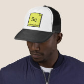 Se - Geklutste Eieren Grappig Chemie Elementsymboo Trucker Pet (In situ)