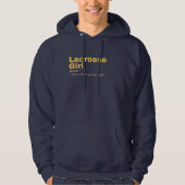 se Girl - Lacrosse Hoodie (Voorkant)