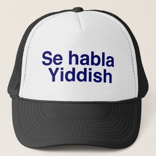 Se habla Yiddish pet (Voorkant)