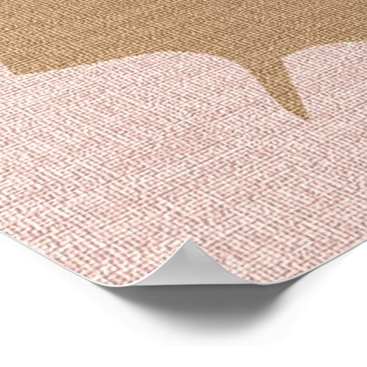 Se levanto blanco poster (Hoek)