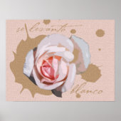 Se levanto blanco poster (Voorkant)