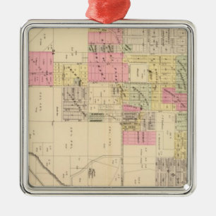 SE Omaha, Nebraska Metalen Ornament