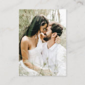 Se Ruega Confirmación Código QR RSVP de Boda Informatiekaartje (Achterkant)