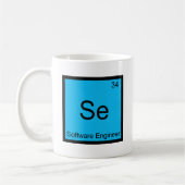 Se - Software Engineer Grappig Chemie Element T-sh Koffiemok (Links)