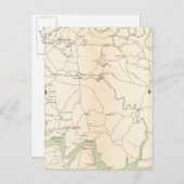 SE Virginia, Ft Monroe, benadert Richmond Briefkaart (Voorkant / Achterkant)