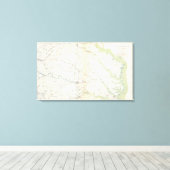 SE Virginia, Ft Monroe Canvas Afdruk (Insitu (Houten vloer))