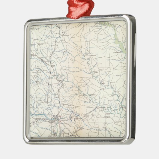 SE Virginia, Ft Monroe Metalen Ornament (Links)