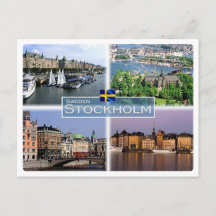 SE Zweden Stockholm - Briefkaart