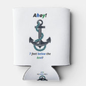 Sea Anchor Ahoy 7 Feet Below The Keel Blikjeskoeler (Achterkant)